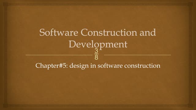 Design in software construction and development.pptx