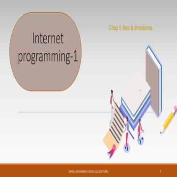 Chap 5 php files part 1 | PPT