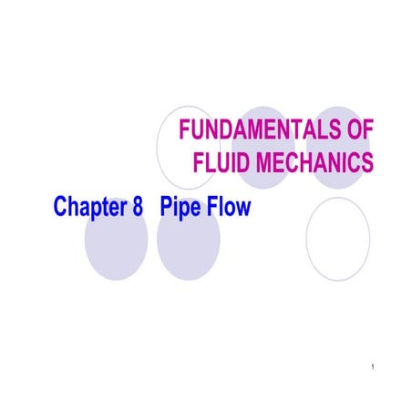 Chap8_fundamental fluid mechanics_ pipe flow