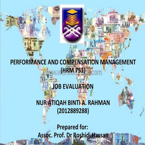 JOB EVALUATION
