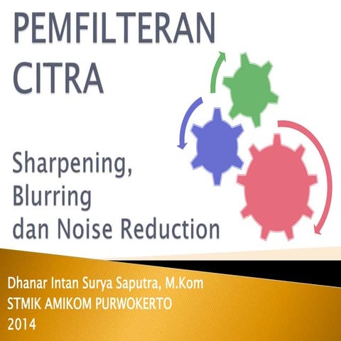 Chap 8 pemfilteran citra