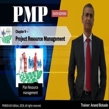 Chap 9.1   Pan Resource Management