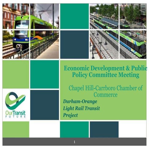 Update on Light Rail from Triangle Transit 