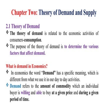 CHAPTER 2. Introduction to Economics ppt | PPTX