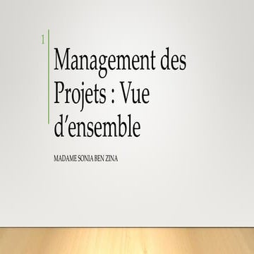 Chapitre 1 Management des projets _ vue d'ensemble.pptx