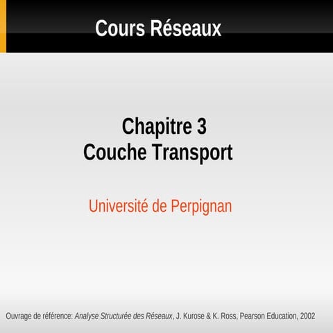 chapitre3  la couche transport du modele osi
