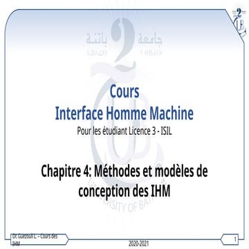 Comprehensive Methods and Models for Human-Computer Interface Design | PPTX