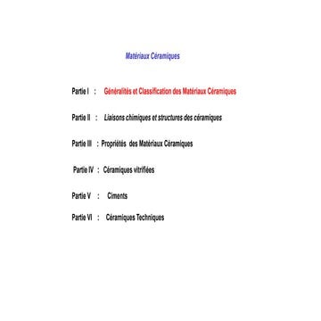 Chapitre I _ Matériaux Céramiques _ Généralités et Classification des Matériaux Céramiques.pdf