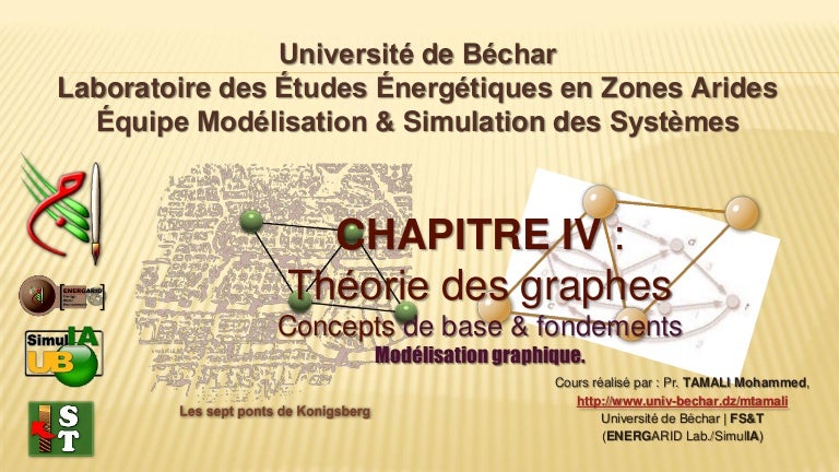 Chap IV Théorie des graphes