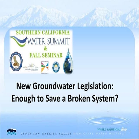 Chapman New Ground Water 