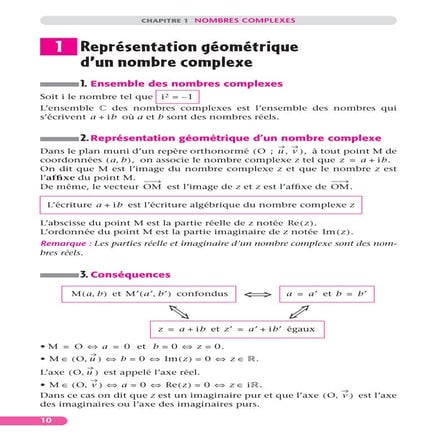 Chap nombres complexes