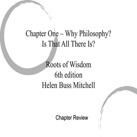 Philosophy 100 Chapter 3 | PPT