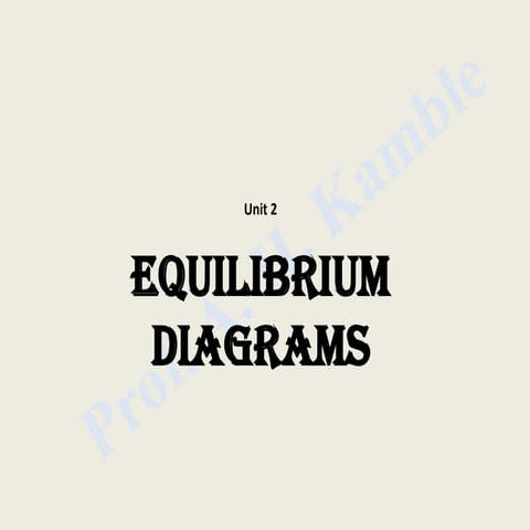 Equilibrium Diagrams | PDF | Chemistry | Science