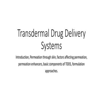  Transdermal Drug Delivery System-1 (1).pptx