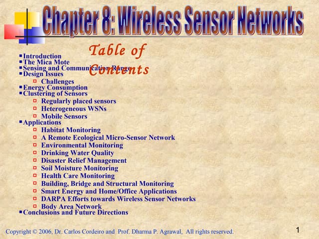 Adhoc and Sensor Networks - Chapter 08
