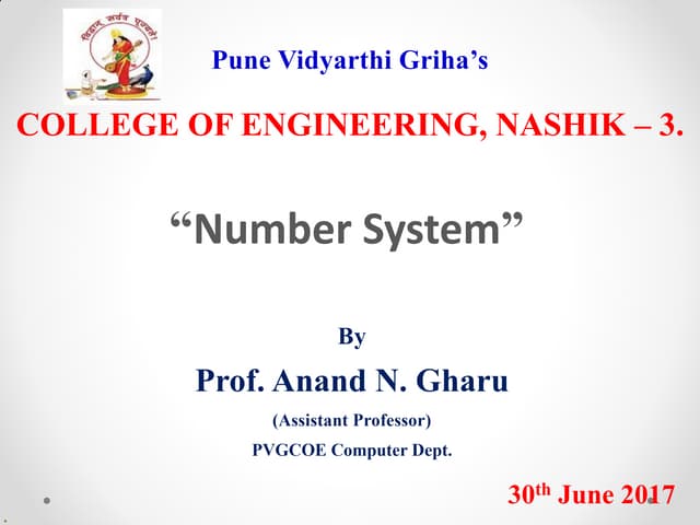 NUMBER SYSTEM