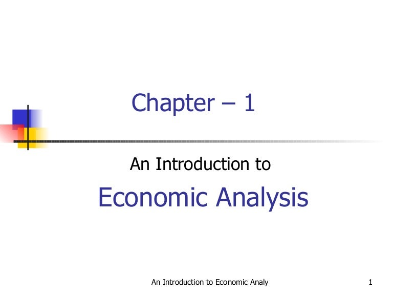 Economics Chapter 1 Economics Chapter 1