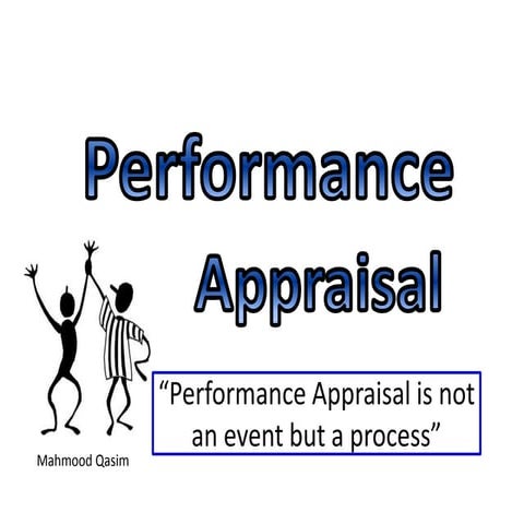 Performance Appraisal defined and tools Chapter -1