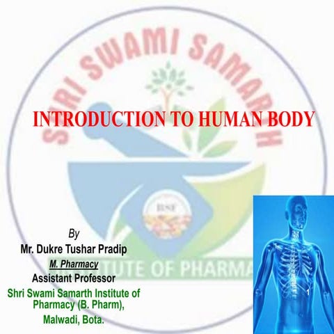 Chapter   1. Introduction to Human Body