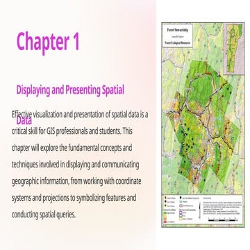 Comprehensive Guide to Displaying and Presenting Spatial Data in GIS | PPTX