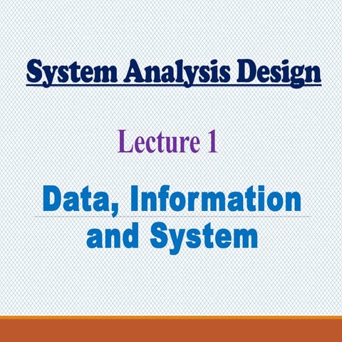 System Analysis Chapter-1-Data and Information.pptx