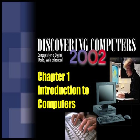 Chapter 1 Introduction To Computers | PPT