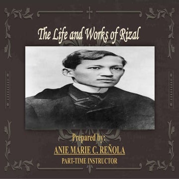 Why to study the Life and works of Rizal | PPTX