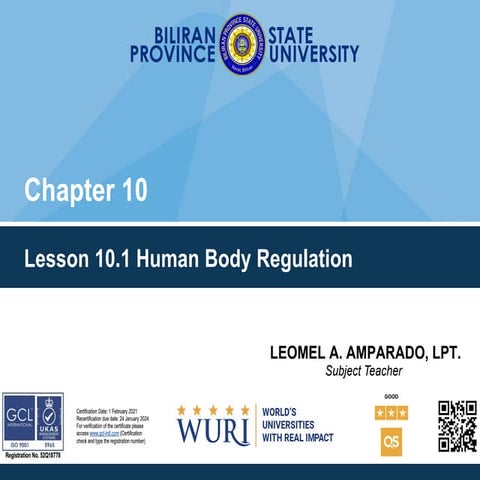 Endocrine Glands PDF PPTX FOR GRADE 10 students