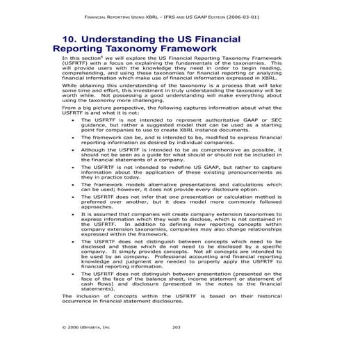 Chapter 10-understanding usfrtf
