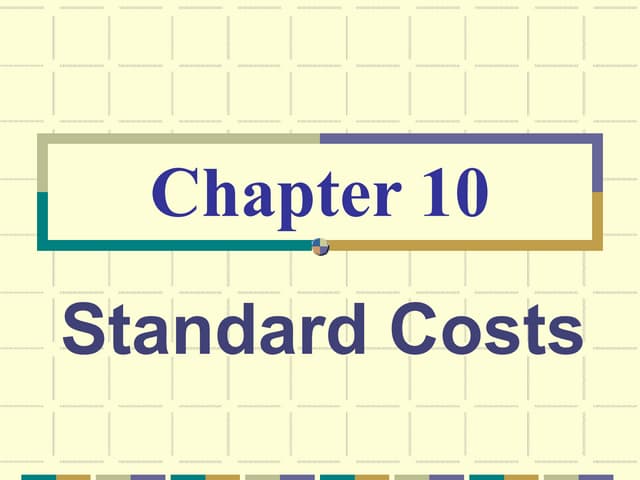Chapter 10 Standard Ppt Chapter 10 Standard Ppt