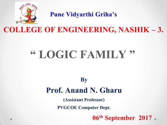 LOGIC FAMILY