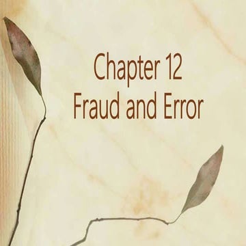 Chapter 12-fraud-and-error-report