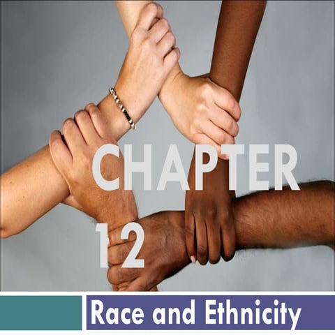Chapter 12  Race And  Ethnicity