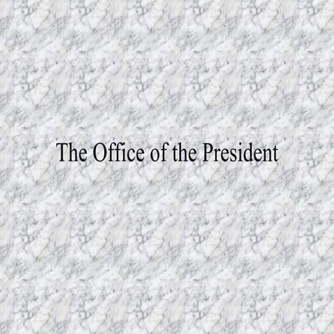 GOVThePresidency