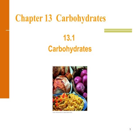 Chapter 13 carbohydrates