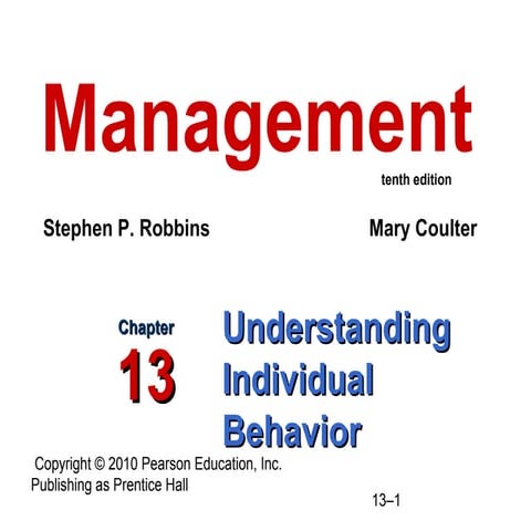 Chapter 13management10theditionbyrobbinsandcoulter-130822071345-phpapp02