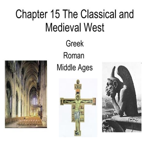 KCC Art 211Ch 15 The Classical And Medieval West