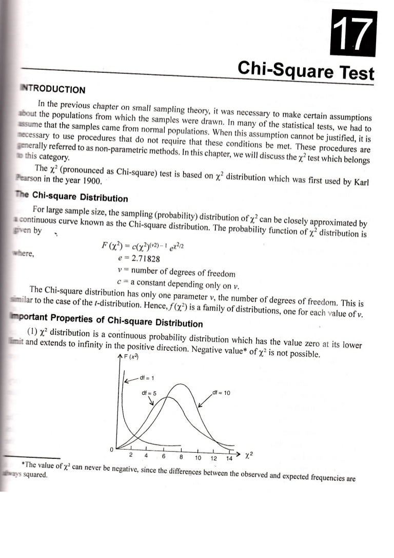 Chi Square Test Multiple Choice Questions And Answers – KJDNPR