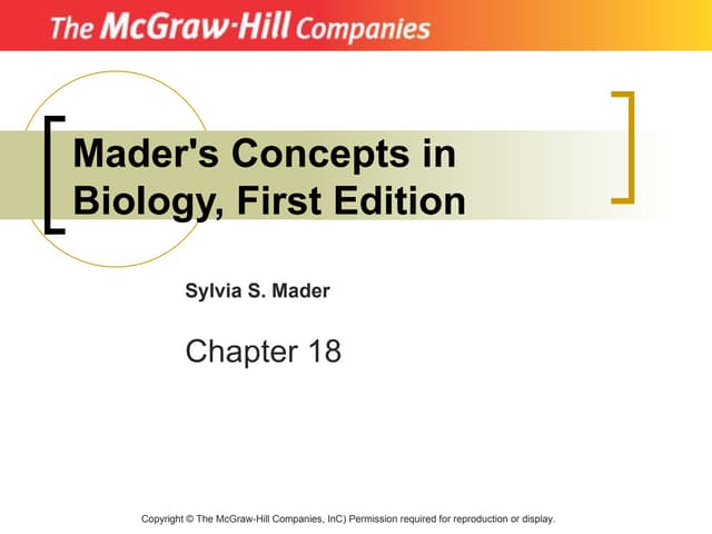 Chapter 18 | PPT