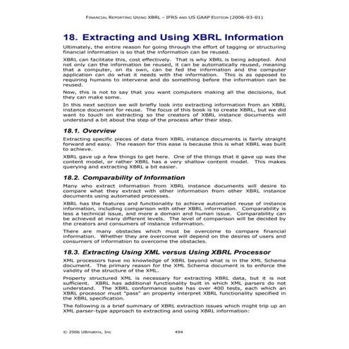 Chapter 18-extracting