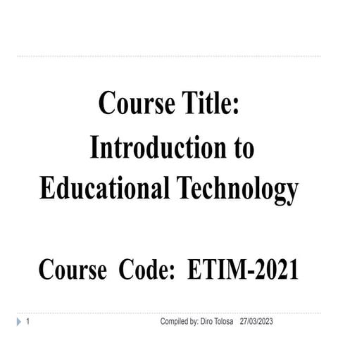 chapter -1 Educatioonal Technology.pptx
