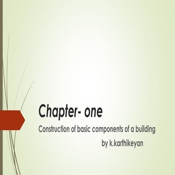 Chapter  1 foundation