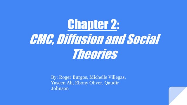 Team Another One: Chapter 2 Presentation
