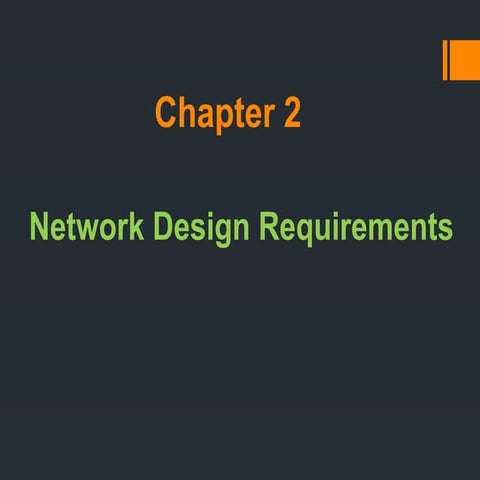 Comprehensive Network Design Requirements and Analysis for Optimal ...