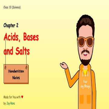 Chapter-2-Acids-Bases SCIENCE BOOK BY YOUTUBE