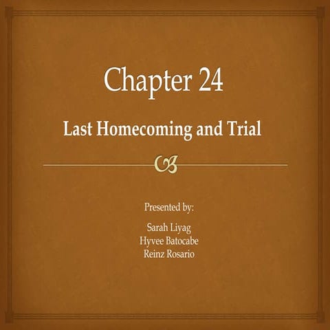 Chapter-24.pptx Rizal's Last Homecoming & trial
