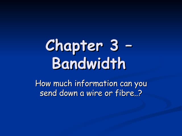 Chapter 3