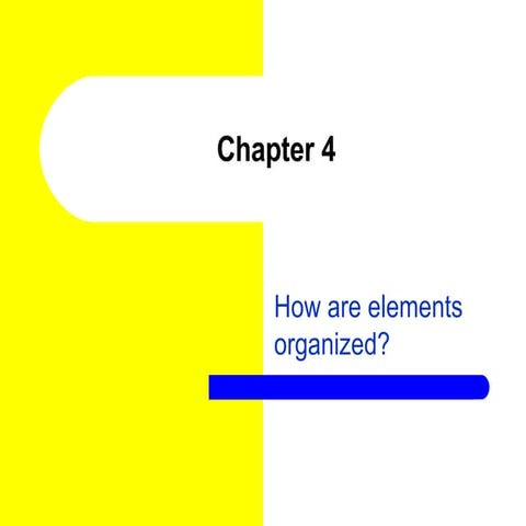 Chapter 4 | PPT