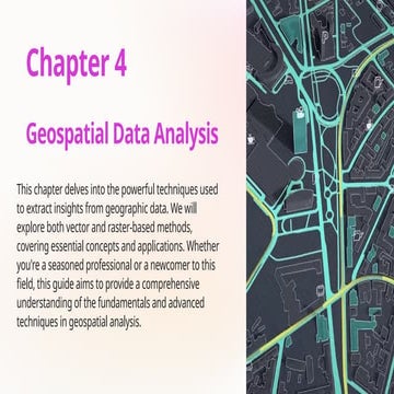 Raster data analysis | PPTX