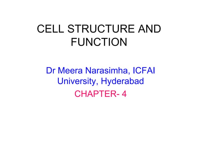 Chapter 4(5 Transport)
